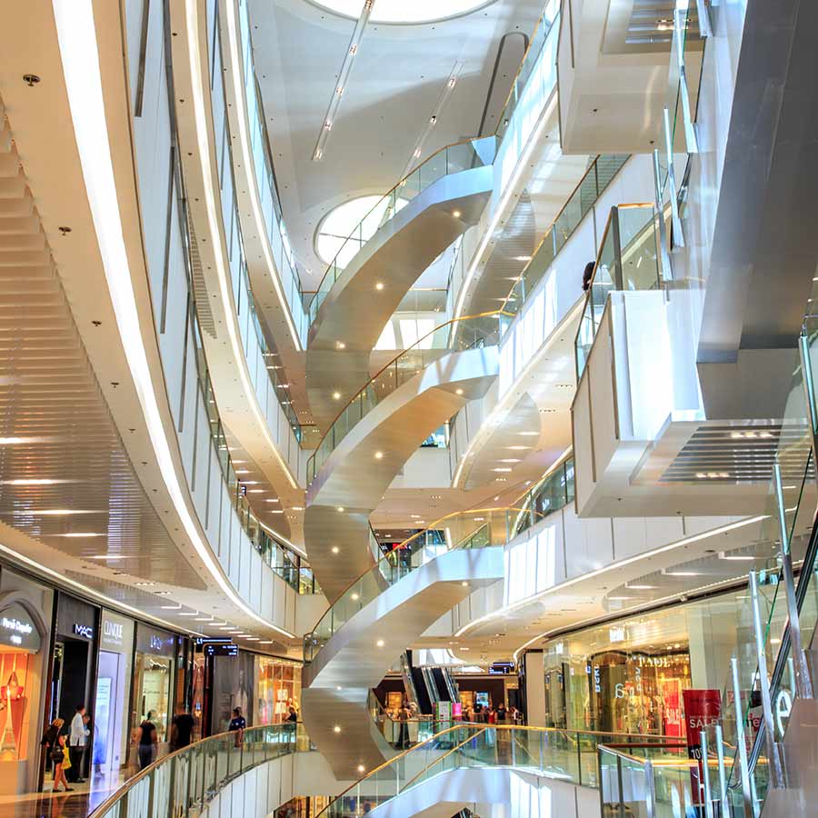 SM Supermalls have enhanced natural lighting and improved insulation, reducing energy needs for lighting, heating, and cooling, leading to more efficient and environmentally friendly operations.