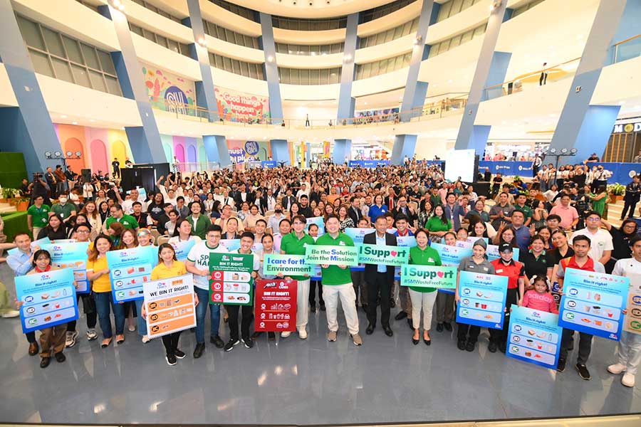 Full house. The SM Mall of Asia Music Hall was packed during the June 5, World Environment Day, #SMWasteFreeFuture launch.