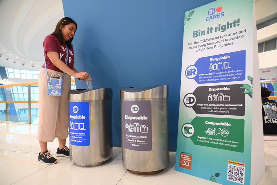 RDC is as easy as ABC! The use of simple and easily remembered labels: Recyclable, Disposable, and Compostable, is a straightforward scheme to understand which waste goes to which bin to make segregation practical, fast, and easy.