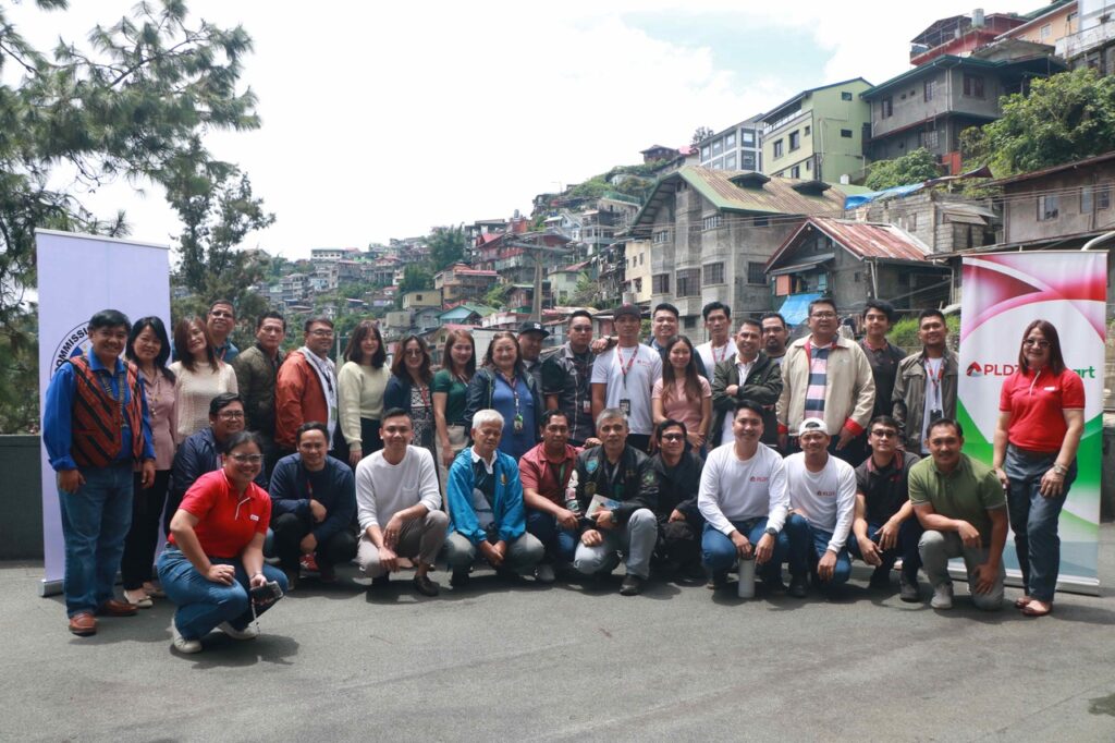 The delegates at the training.