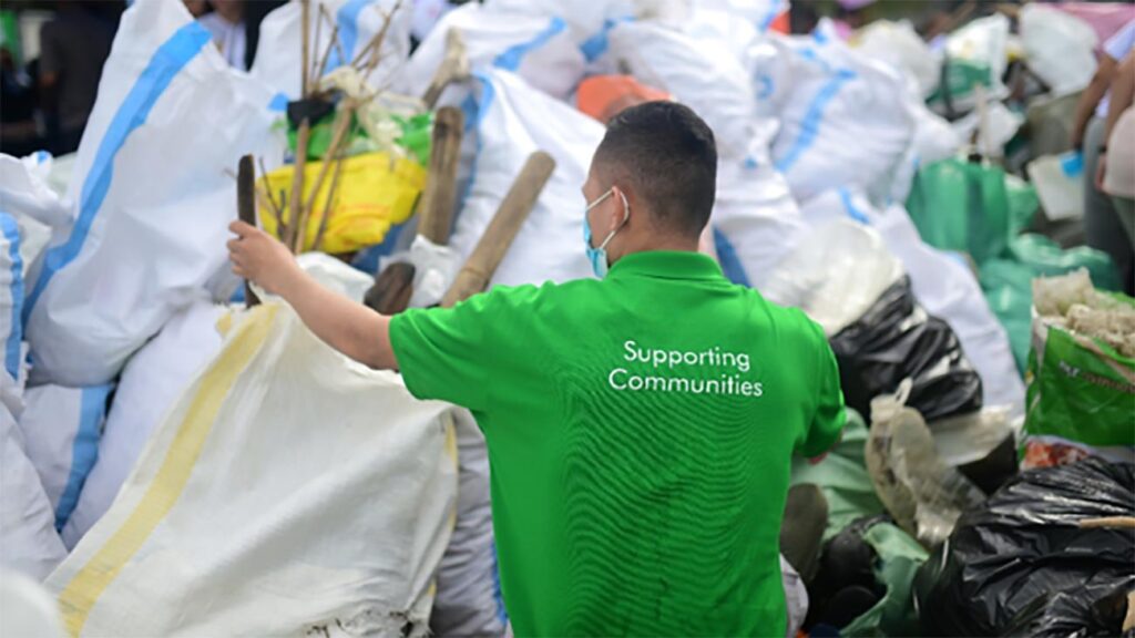 A total of 135,000 kgs of waste were collected during the recently concluded event, which will then be disposed of through the proper facilities and channels.