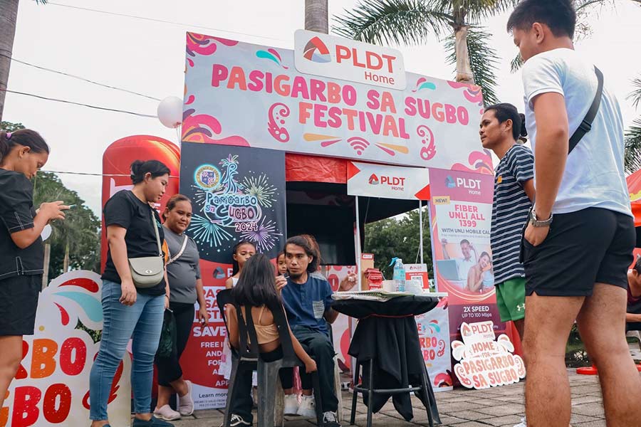PLDT, Smart boost Pasigarbo sa Sugbo
